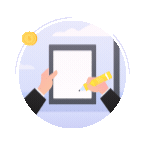 An animation showing the steps to crate IAM user in AWS
