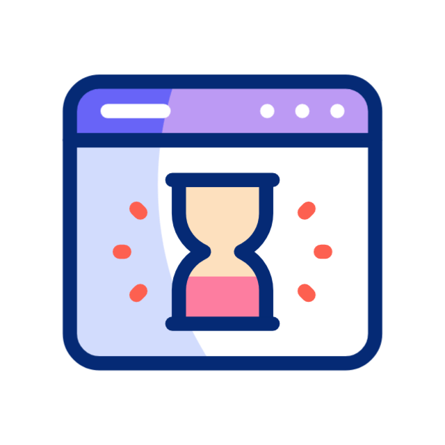 Loading animation for redirection